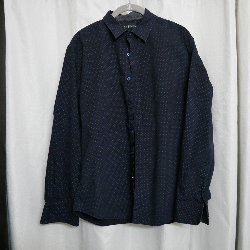 Beverly Hill Polo Club Mens Long Sleeve Button up Size Large